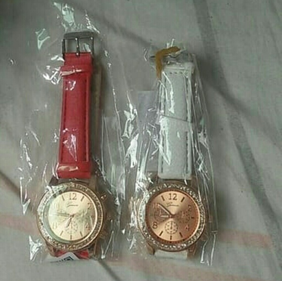 New Brand Women Watches Quartz Watch Geneva Rhines - Picture 4 of 4